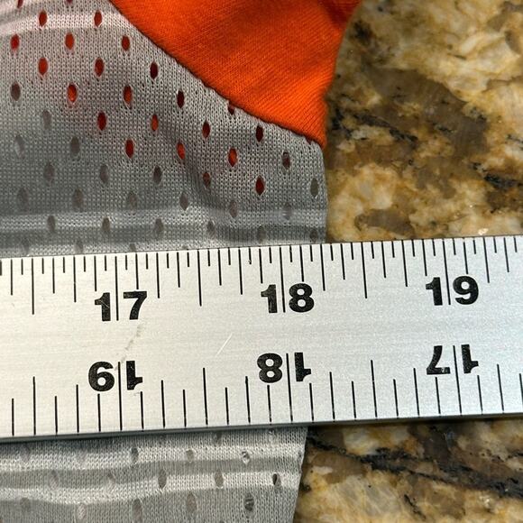 OSU Oklahoma State University Women's Large Short Sleeve Jersey Style Top - Picture 6 of 7